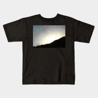 Sunset on Etna Kids T-Shirt